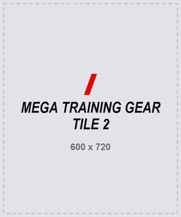 Mega menu image — Training Gear 2